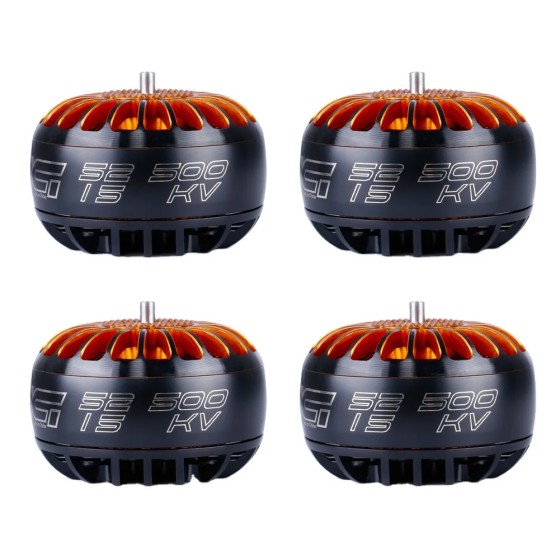 Hot IFlight XING 5215 330KV/500KV X CLASS Black High Performance Cinelifter Motor With 4mm Shaft Diameter for Cinelifter Drone
